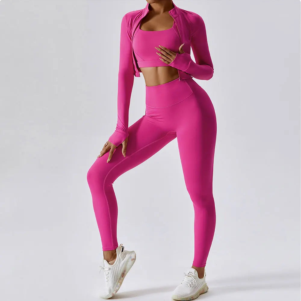 2/3PCS ActiveFit Women's Yoga Set – Multiple Styles