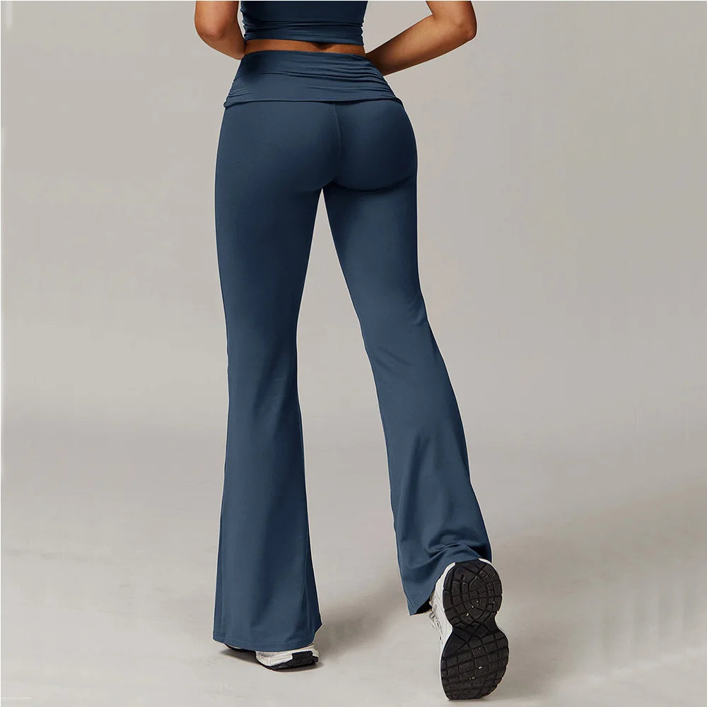 High-Waist Flare Leggings – Sport Pants