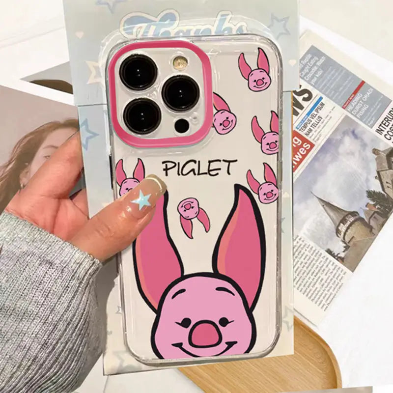 Cute Winnie & Piglet Case – Adorable Bestie Duo