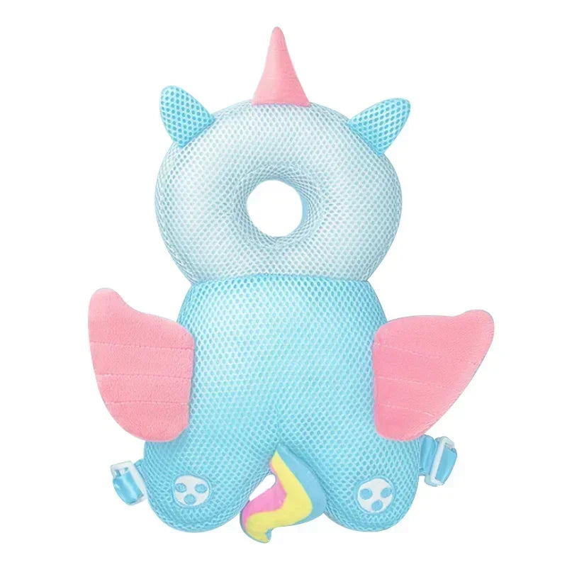 Baby Head Protector Pillow – Cartoon Angel Wings Safety Cushion