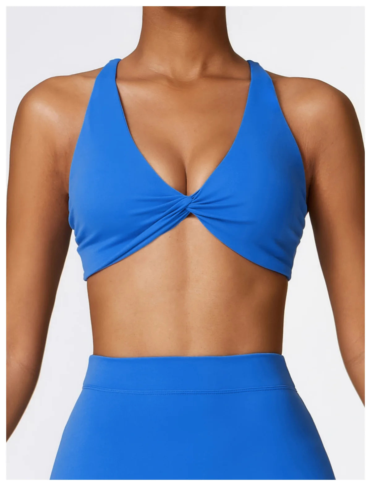 Women’s Cross-Back Push-Up Sports Bra – Breathable Crisscross Fitness Top (Multi Colors)