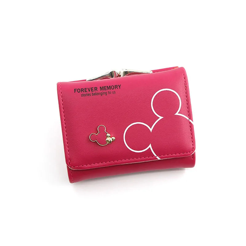 Mickey Mini Wallet – Stylish Women’s PU Leather Coin & Card Purse