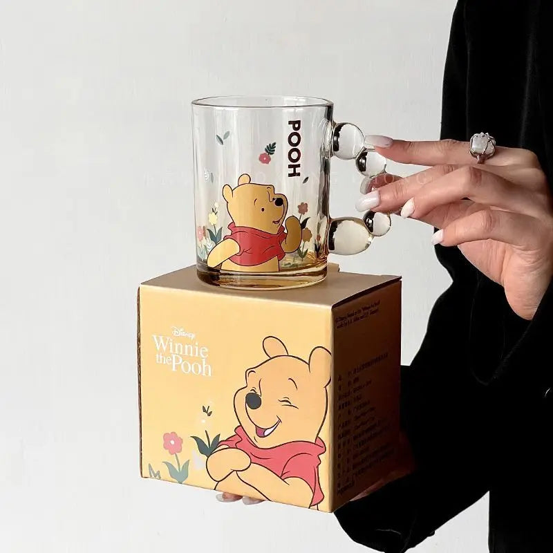 Disney Winnie The Pooh Glass Cup – 350ml Gift Box
