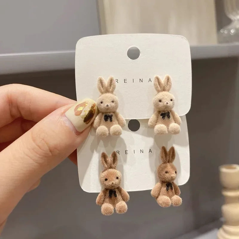 Cute Bear Earrings – Soft & Playful Charm