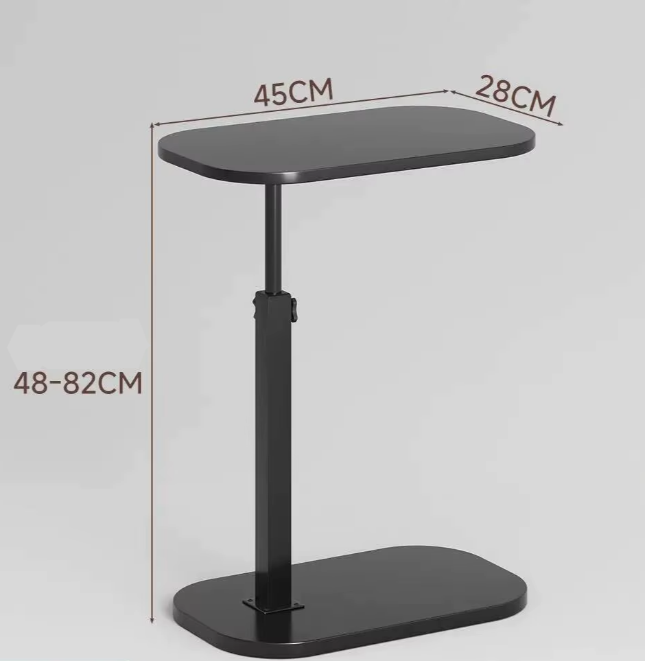 Adjustable Multi-Purpose Side Table – Bed & Sofa Overbed Table