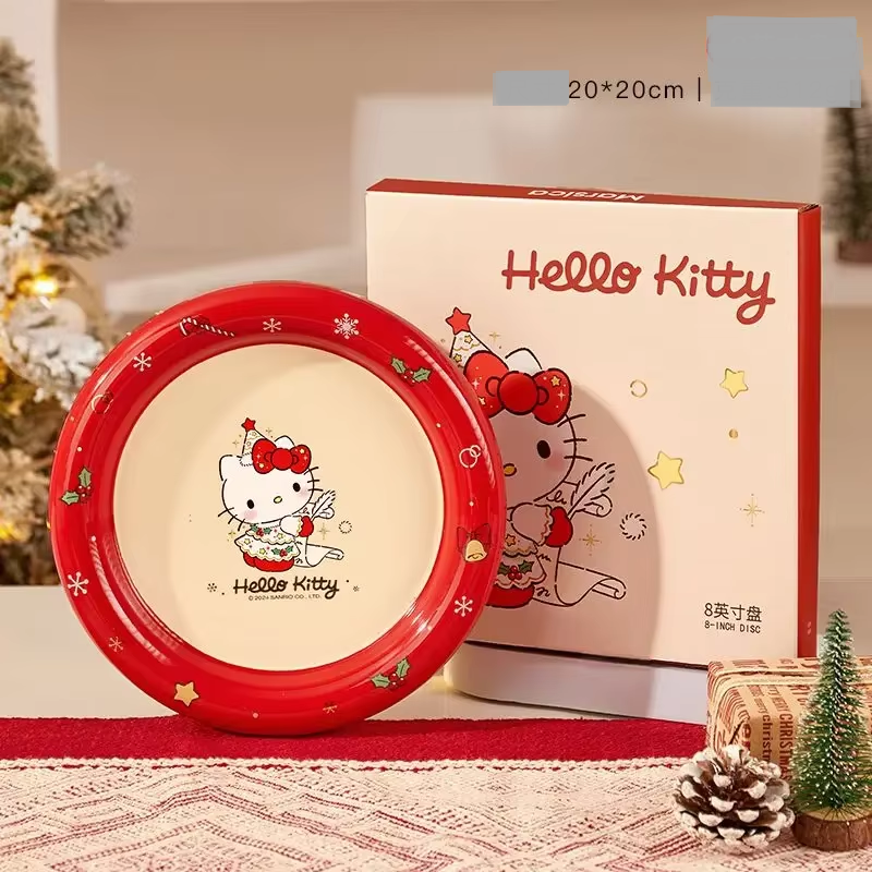 Hello Kitty Christmas Dinner Set