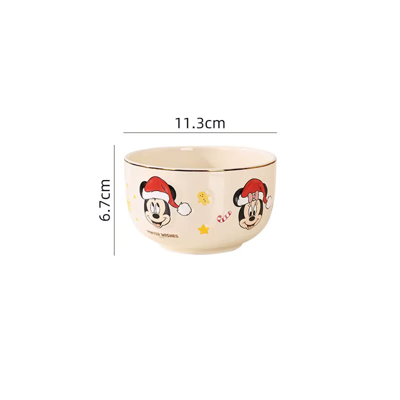 Mickey Christmas Ceramic Dinnerware