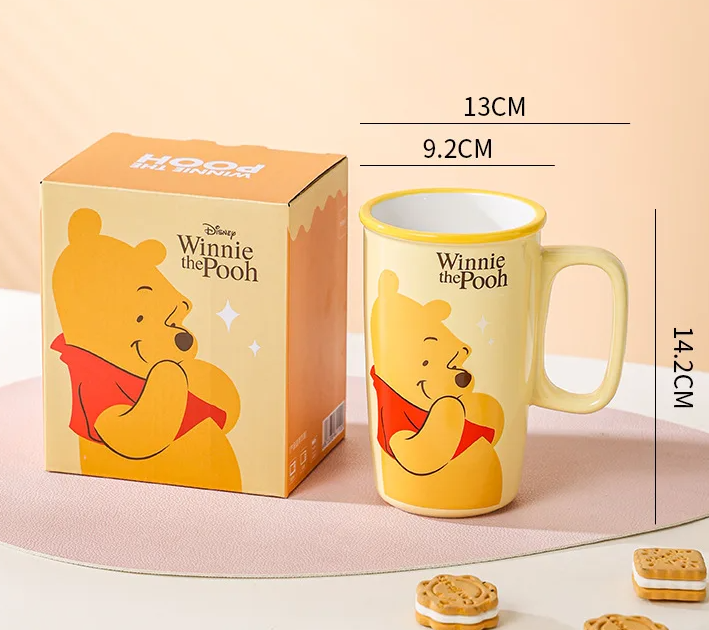 Disney Cartoon Ceramic Mug  | Large Capacity Coffee Cup