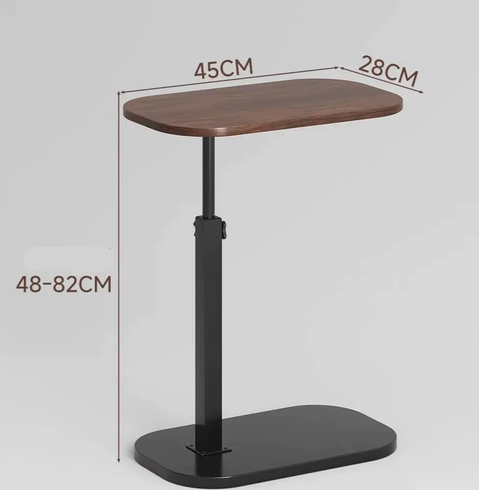 Adjustable Multi-Purpose Side Table – Bed & Sofa Overbed Table