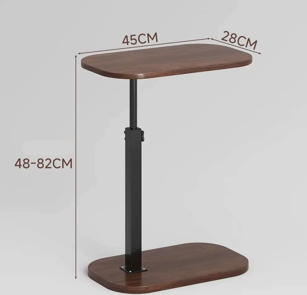 Adjustable Multi-Purpose Side Table – Bed & Sofa Overbed Table