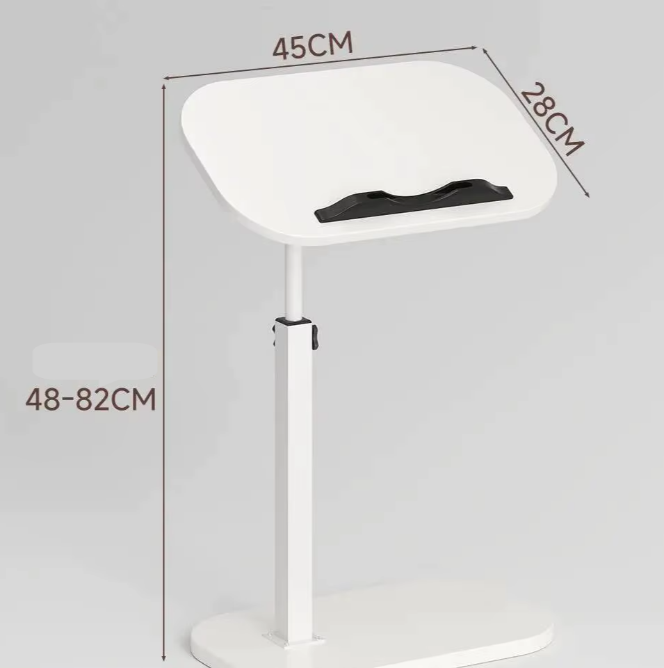 Adjustable Multi-Purpose Side Table – Bed & Sofa Overbed Table