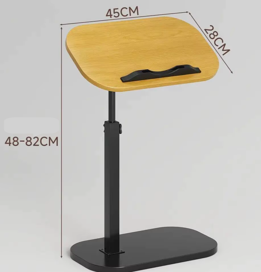 Adjustable Multi-Purpose Side Table – Bed & Sofa Overbed Table